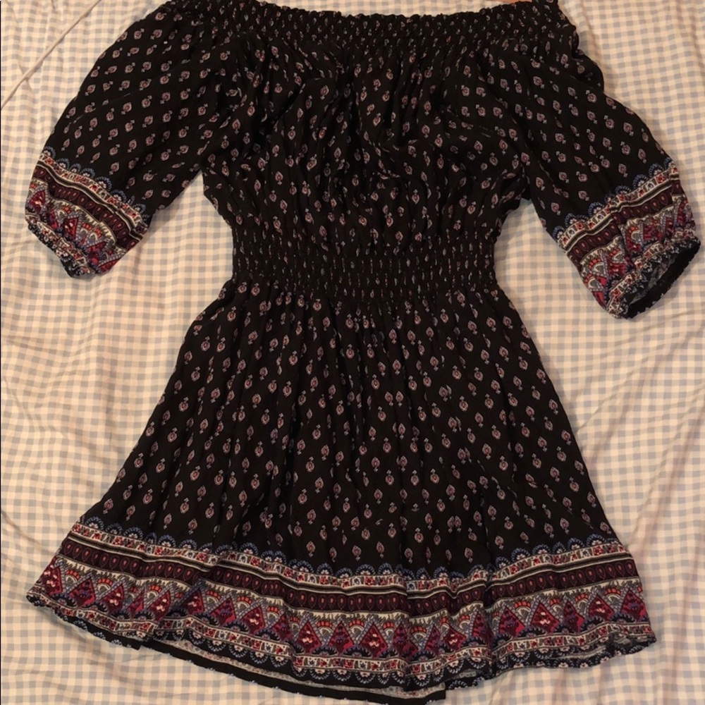 Off the shoulder sundress